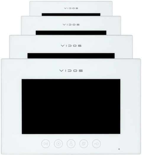 WIDEODOMOFON VIDOS X 4xM11W-X/S11-4 WIDEODOMOFON VIDOS X 4xM11W-X/S11-4