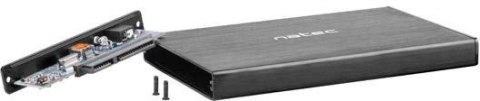 Zewnętrzna obudowa dysku Natec Rhino Go SATA 2.5cala USB 3.0 Czarny Zewnętrzna obudowa dysku Natec Rhino Go SATA 2.5cala USB 3.0 Czarny