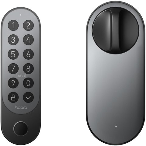 Aqara Smart Lock U200 Kit Czarny | Inteligentny zamek do drzwi | HomeKit, Thread, Bluetooth 5.1, NFC Aqara Smart Lock U200 Kit Czarny | Inteligentny zamek do drzwi | HomeKit, Thread, Bluetooth 5.1, NFC