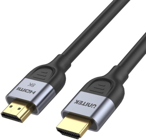 Unitek Kabel HDMI 2.1 8K 60Hz, czarny, 1,5m Unitek Kabel HDMI 2.1 8K 60Hz, czarny, 1,5m