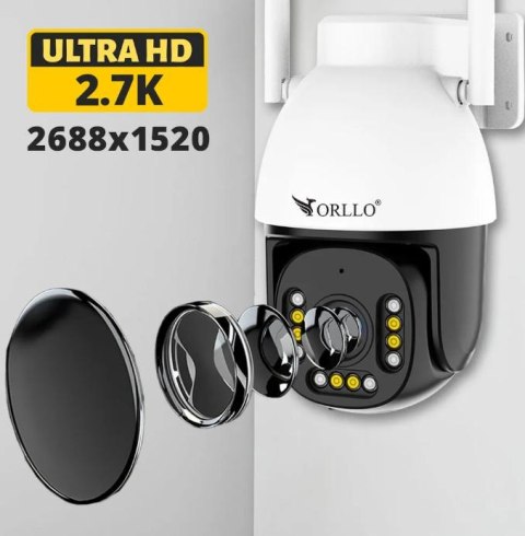 Kamera IP Orllo ORLLO Z9 ULTRA z panelem solarnym SM6030 PRO Kamera IP Orllo ORLLO Z9 ULTRA z panelem solarnym SM6030 PRO