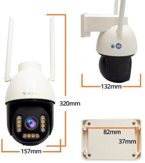 Kamera IP Orllo ORLLO Z9 ULTRA z panelem solarnym SM6030 PRO Kamera IP Orllo ORLLO Z9 ULTRA z panelem solarnym SM6030 PRO