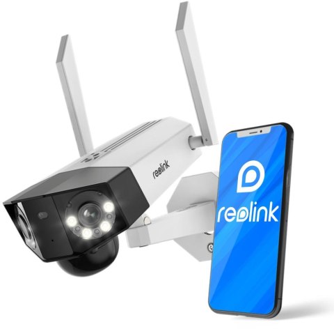 Kamera IP Reolink DUO 2 akumulatorowa bateryjna Wi-Fi 6MP LED 30m Kamera IP Reolink DUO 2 akumulatorowa bateryjna Wi-Fi 6MP LED 30m
