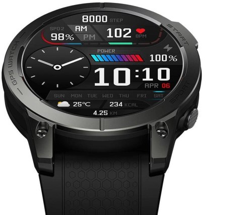 Smartwatch Zeblaze Stratos 3 czarny Smartwatch Zeblaze Stratos 3 czarny