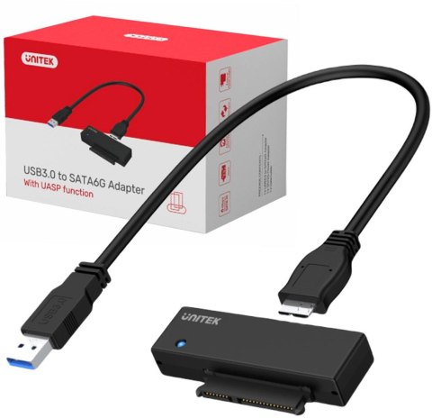 Mostek USB Unitek Y-1039 USB 3.0 - SATA III 2,5"/3,5" Mostek USB Unitek Y-1039 USB 3.0 - SATA III 2,5"/3,5"