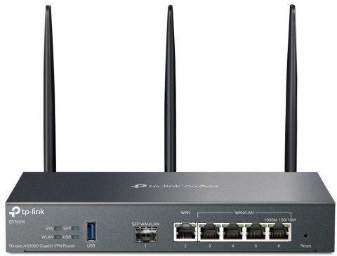 ROUTER TP-LINK VPN Omada AX3000 (ER706W) ROUTER TP-LINK VPN Omada AX3000 (ER706W)