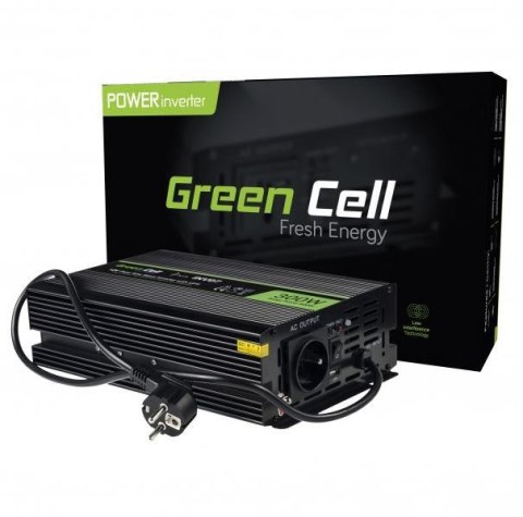 ZESTAW PRZETWORNICA Green Cell 12V/ 230V 300W/600W CZYSTY SINUS + AKUMULATOR AGM ULTRACELL 12V 100Ah ZESTAW PRZETWORNICA Green Cell 12V/ 230V 300W/600W CZYSTY SINUS + AKUMULATOR AGM ULTRACELL 12V 100Ah