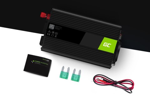 ZESTAW PRZETWORNICA Green Cell 12V/ 230V 300W/600W CZYSTY SINUS + AKUMULATOR AGM ULTRACELL 12V 100Ah ZESTAW PRZETWORNICA Green Cell 12V/ 230V 300W/600W CZYSTY SINUS + AKUMULATOR AGM ULTRACELL 12V 100Ah