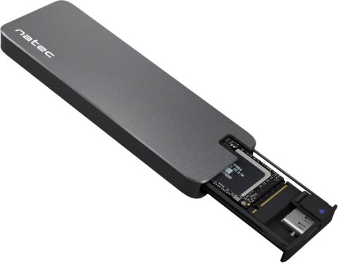 Zewnętrzna obudowa dysku Natec Rhino M.2 NVME USB-C 3.1 GEN2 Zewnętrzna obudowa dysku Natec Rhino M.2 NVME USB-C 3.1 GEN2