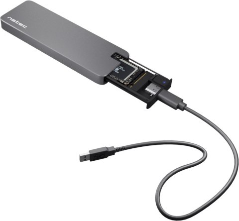 Zewnętrzna obudowa dysku Natec Rhino M.2 NVME USB-C 3.1 GEN2 Zewnętrzna obudowa dysku Natec Rhino M.2 NVME USB-C 3.1 GEN2
