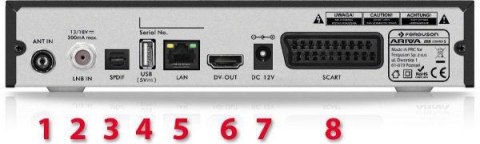 Tuner Ferguson Ariva 255 Combo S WHITE Tuner Ferguson Ariva 255 Combo S WHITE